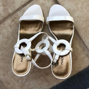 White heels size 7